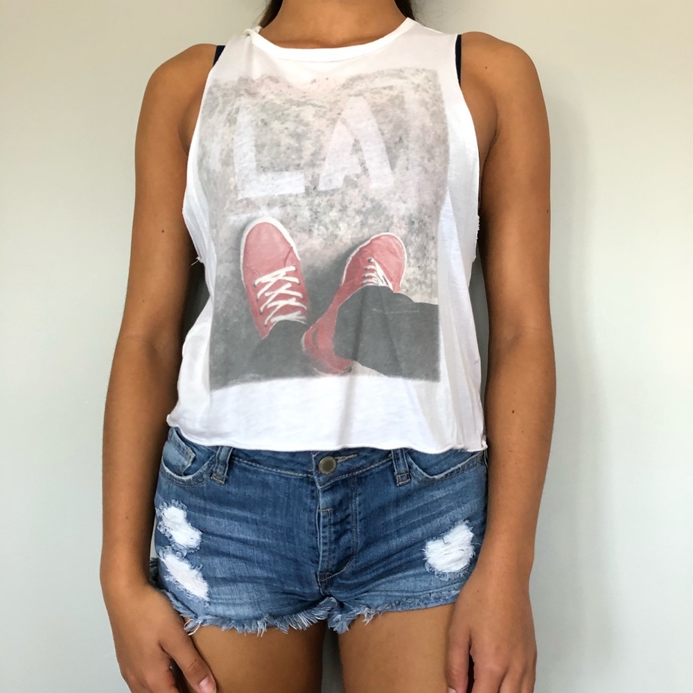 Sleeveless Graphic Tank